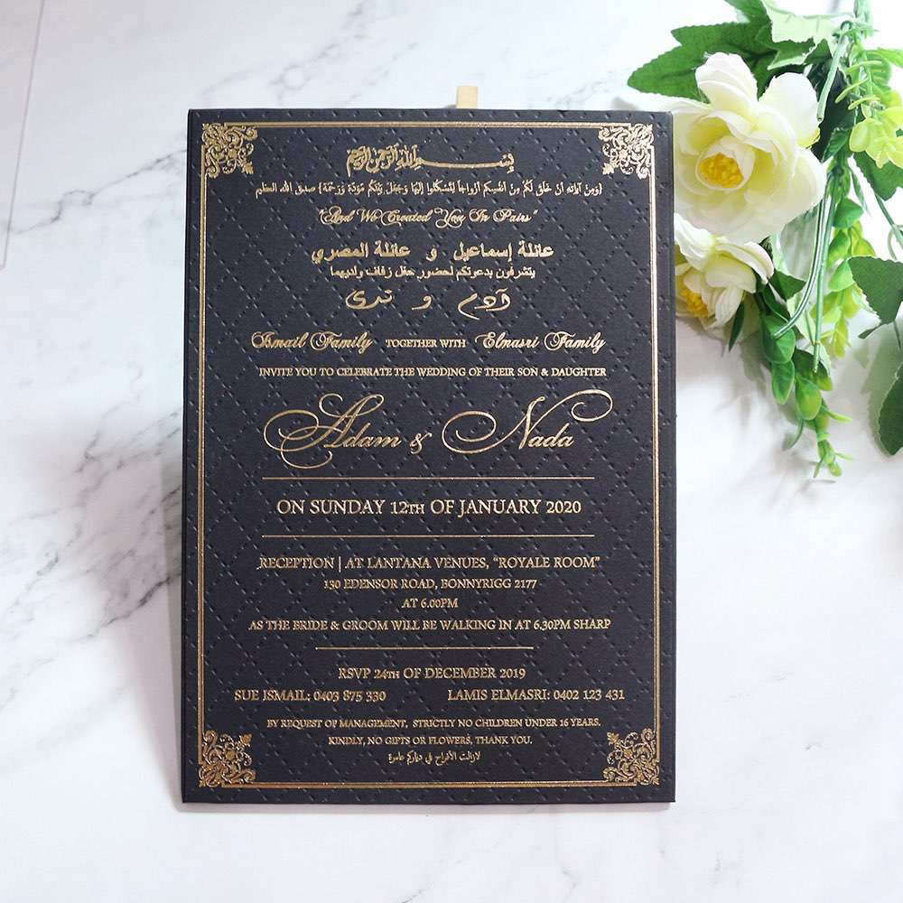 wedding invitation